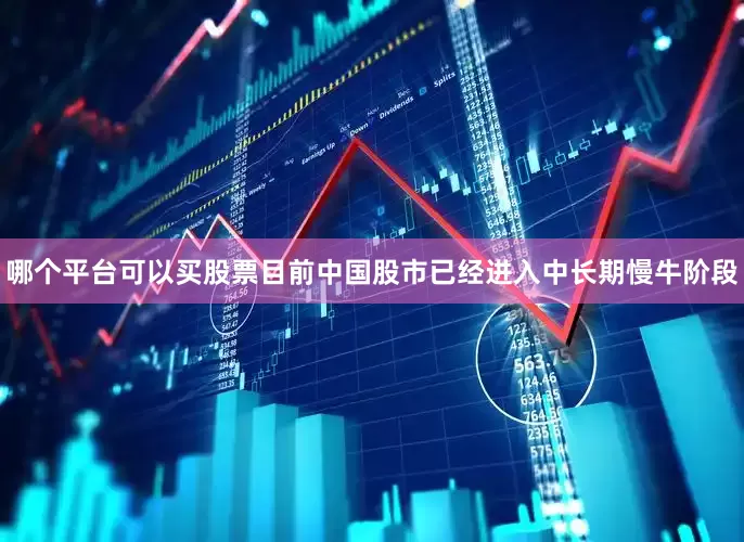哪个平台可以买股票目前中国股市已经进入中长期慢牛阶段